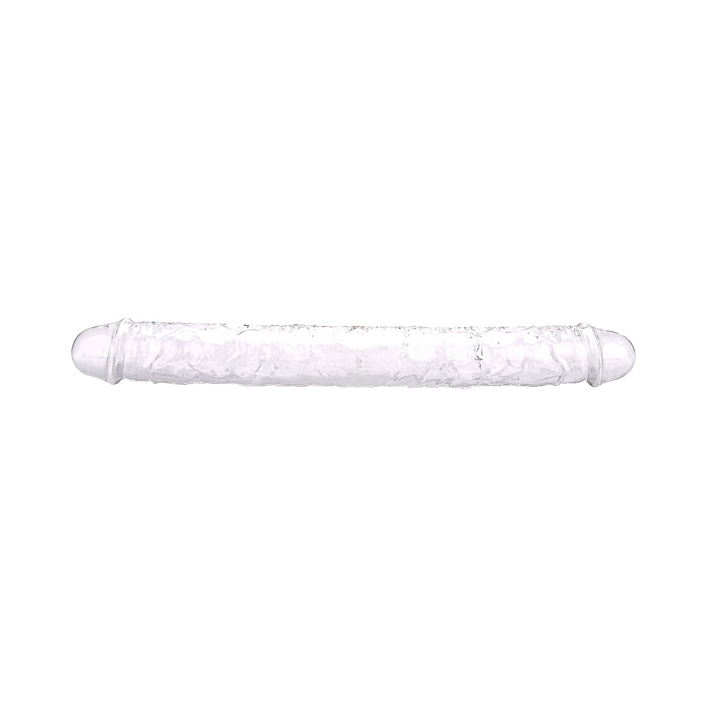 Loving Joy Double Ended Dildo Clear (15 Inch, 1.75 Inch Diameter) – Transparent Realistic Dildo > Dildos > Double Dildos