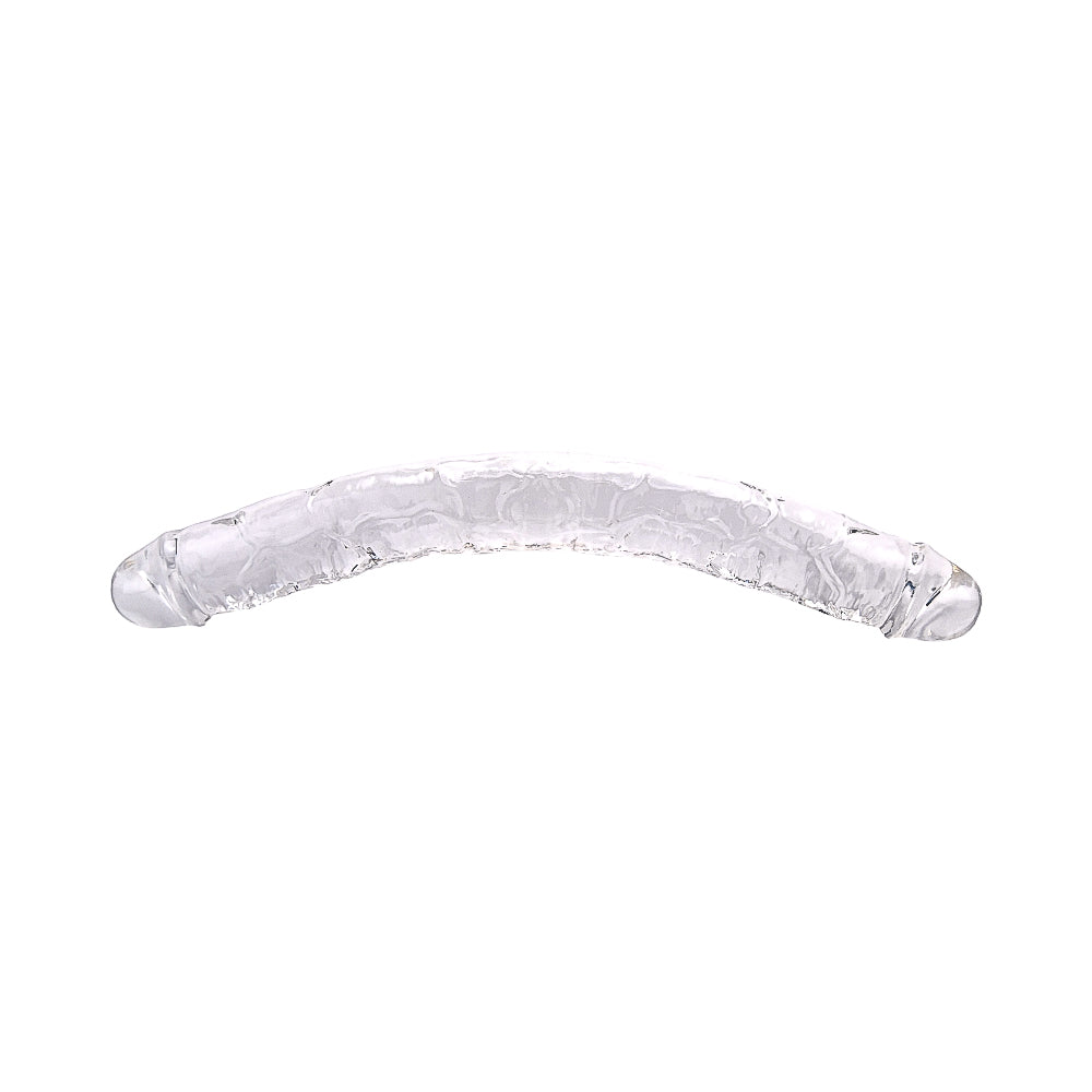 Loving Joy Double Ended Dildo Clear (15 Inch, 1.75 Inch Diameter) – Transparent Realistic Dildo > Dildos > Double Dildos