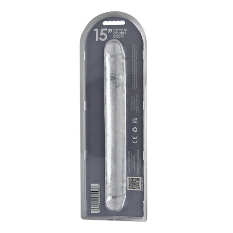 Loving Joy Double Ended Dildo Clear (15 Inch, 1.75 Inch Diameter) – Transparent Realistic Dildo > Dildos > Double Dildos