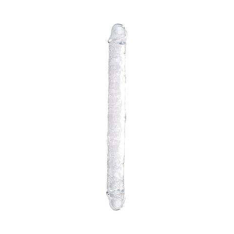 Loving Joy 18 Inch Double Ended Dildo Clear – Transparent Double Ended Dildo 18 Inch Length 1.75 Inch Diameter Default Title > Dildos > Double Dildos