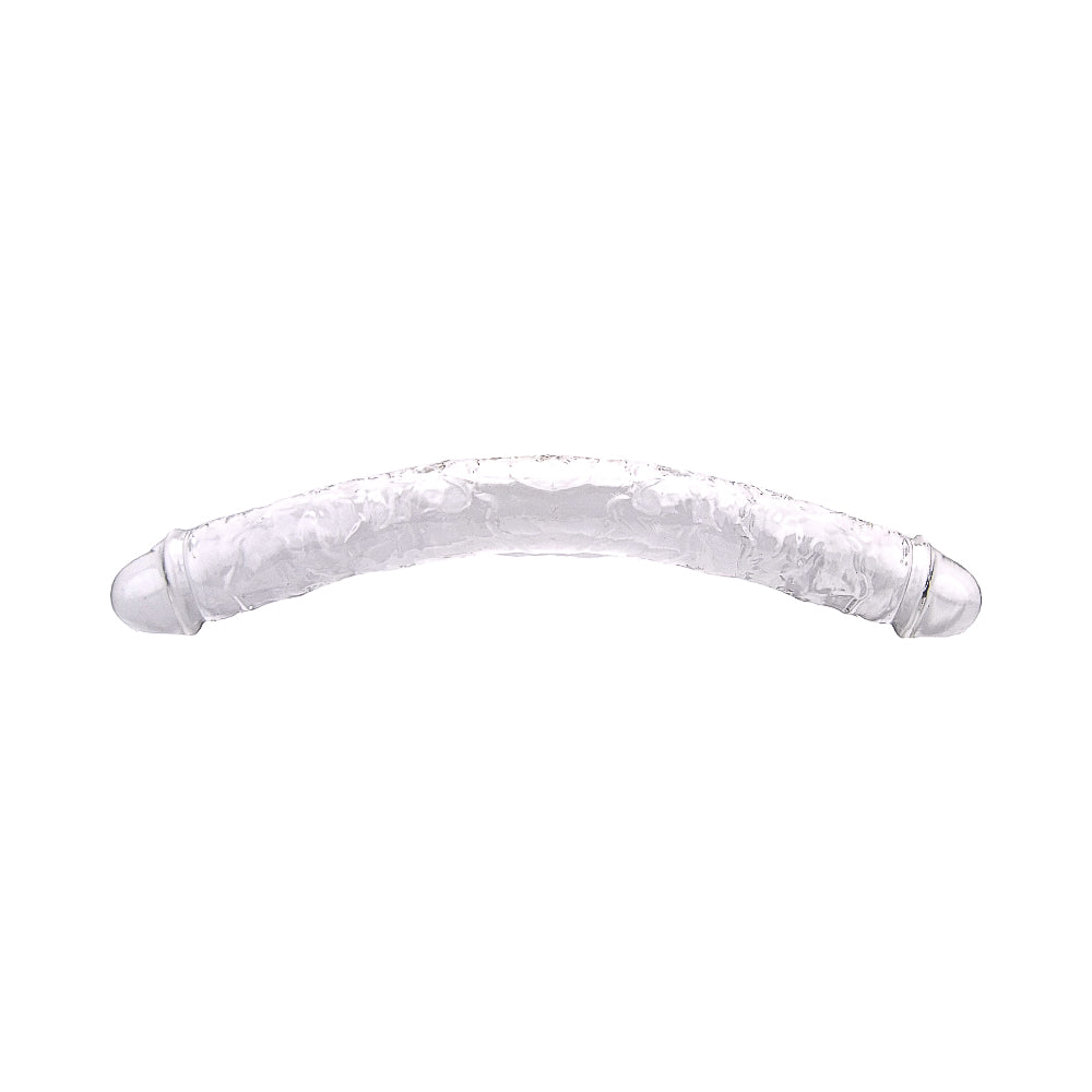 Loving Joy 18 Inch Double Ended Dildo Clear – Double Ended Dildo 18 Inch Length 1.75 Inch Diameter > Dildos > Double Dildos