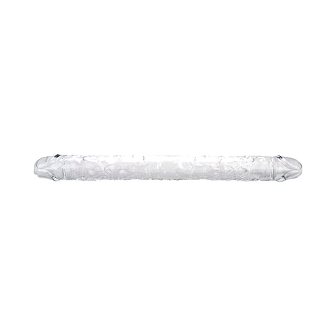 Loving Joy 18 Inch Double Ended Dildo Clear – Transparent Double Ended Dildo 18 Inch Length 1.75 Inch Diameter > Dildos > Double Dildos