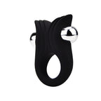 Loving Joy Silicone Vibrating Textured Cock Ring (72 x 45 mm) – Vibrating Silicone Cock Ring > Cock Ring > Vibrating