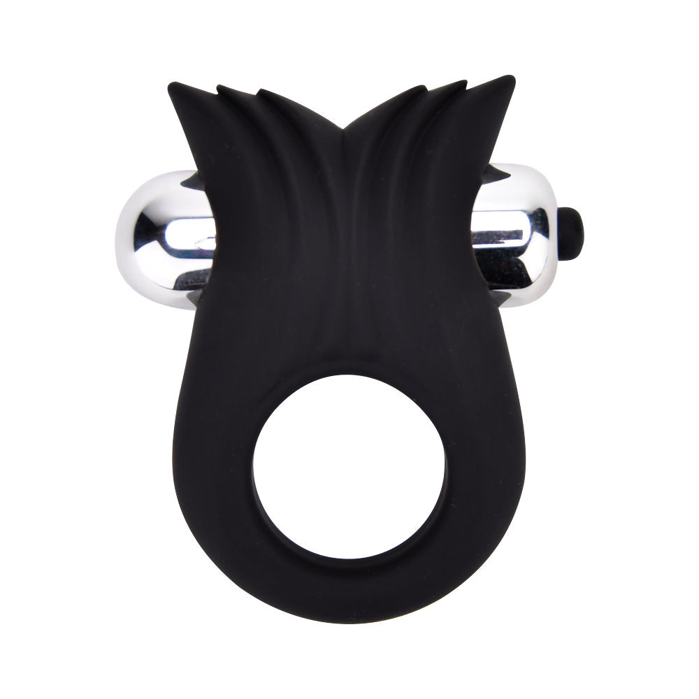 Loving Joy Silicone Vibrating Textured Cock Ring (72 x 45 mm) – Vibrating Silicone Cock Ring Default Title > Cock Ring > Vibrating