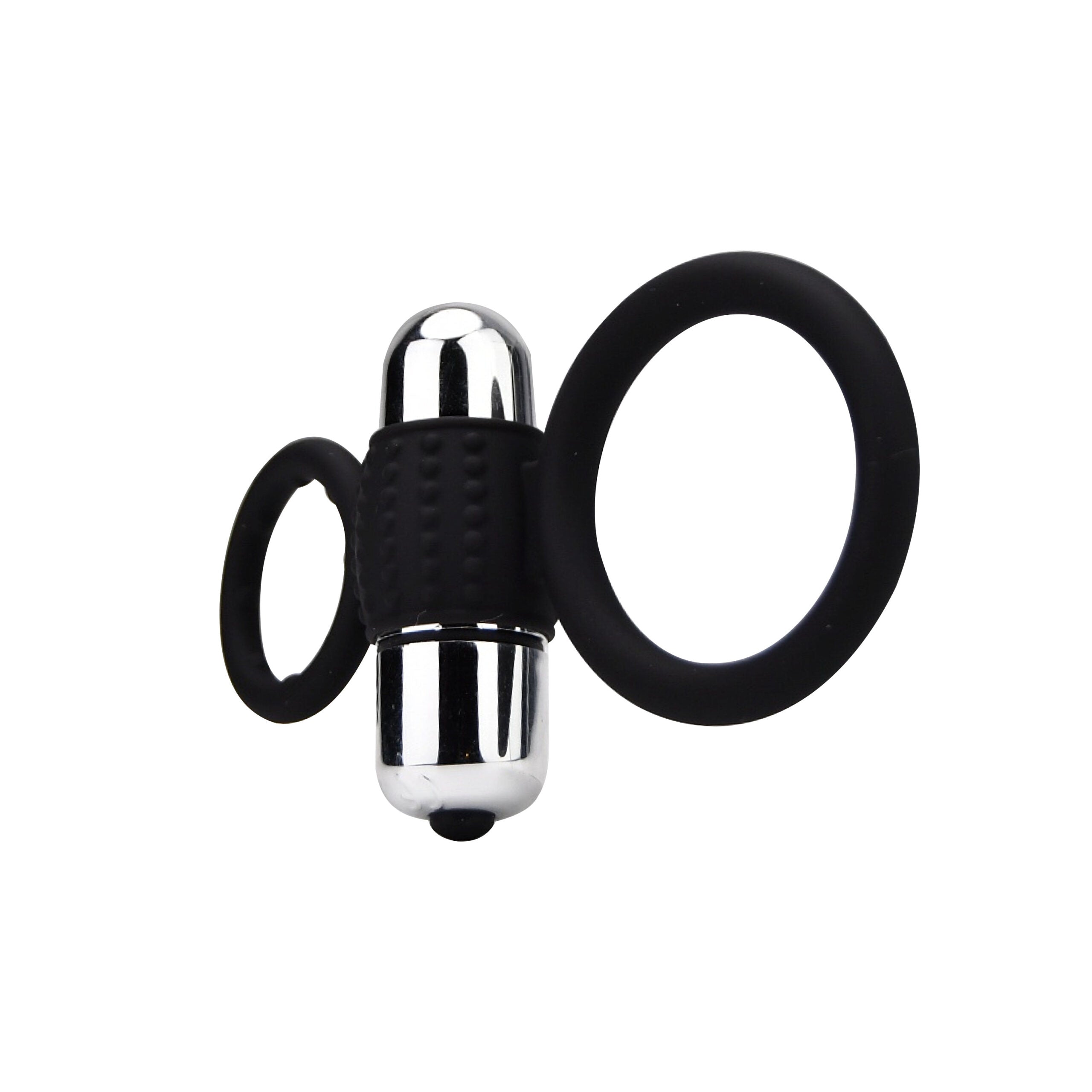 Loving Joy Silicone Vibrating Cock and Ball Ring (103 x 45 mm) – Vibrating Silicone Cock and Ball Ring Cock Rings Vibrating