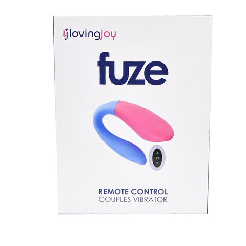 Loving Joy Fuze (USB Rechargeable) Remote-Controlled Couples Vibrator 7.5 Inches – Silicone Vibrator Couples Toys
