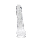 Loving Joy Realistic TPE Dildo With Balls - Suction Base 6.5 Inch > Dildos > Realistic Dildos