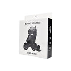 Bound to Please Dog Mask – Bondage Hood With Removable Ears, Snout, Blindfold, and Padded Gag > Bondage Gear > Bondage Hoods