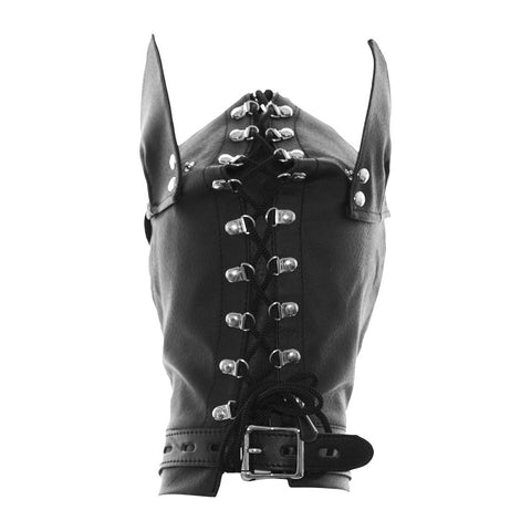 Bound to Please Dog Mask – Bondage Hood With Removable Ears, Snout, Blindfold, and Padded Gag > Bondage Gear > Bondage Hoods