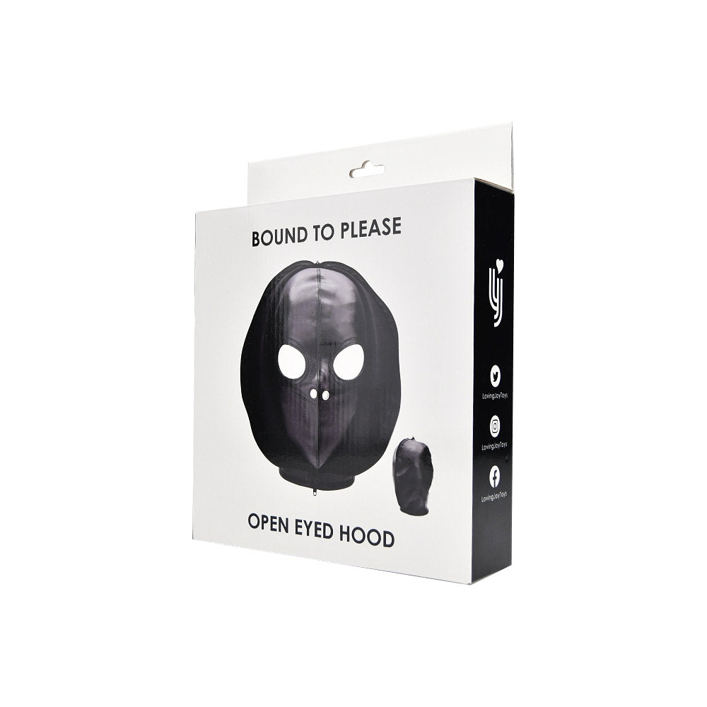 Bound to Please Open Eyed Hood – Sensory Deprivation Hood > Bondage Gear > Bondage Hoods