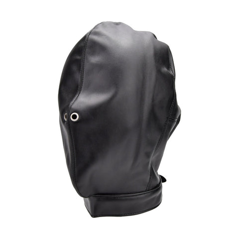 Bound to Please Blackout Hood – Adjustable Sensory Deprivation Hood Bondage Hoods