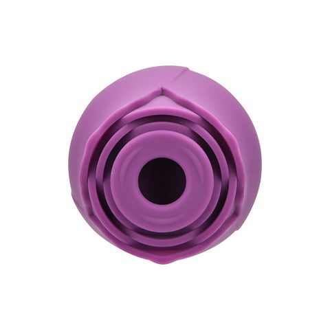 Loving Joy Rose Toy (Purple) – Waterproof USB Rechargeable Clitoral Suction Vibrator Rose Stimulators