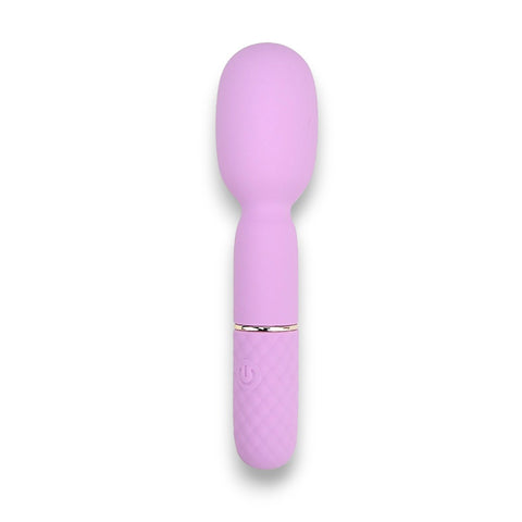 Nauti Petites 10 Speed Wand Vibrator – USB Rechargeable Small Silicone Wand Vibrator 5.5 Inch Length Electric Massager