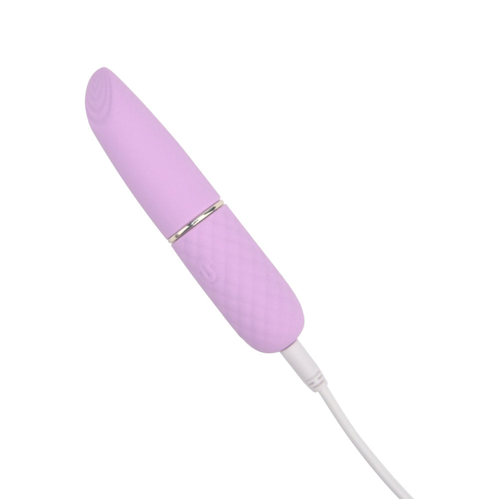 Nauti Petites 10 Speed Bullet Vibrator – USB Rechargeable Silicone Vibrator 4.25 Inches Secondary image
