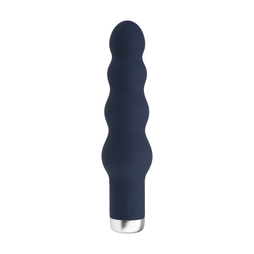Nauti Silicone Ribbed Vibrator – Waterproof USB Rechargeable Silicone Vibrator 6.5 Inches Total Length Default Title > Vibrators > Standard Vibrators
