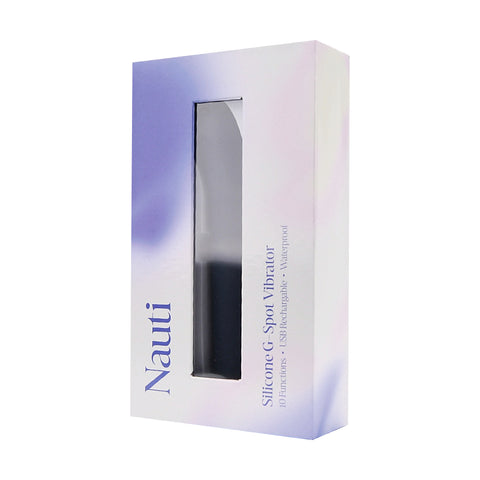 Nauti Silicone G-Spot Vibrator – Waterproof USB Rechargeable Silicone G-Spot Vibrator 6.5 Inches Vibrators - G Spot