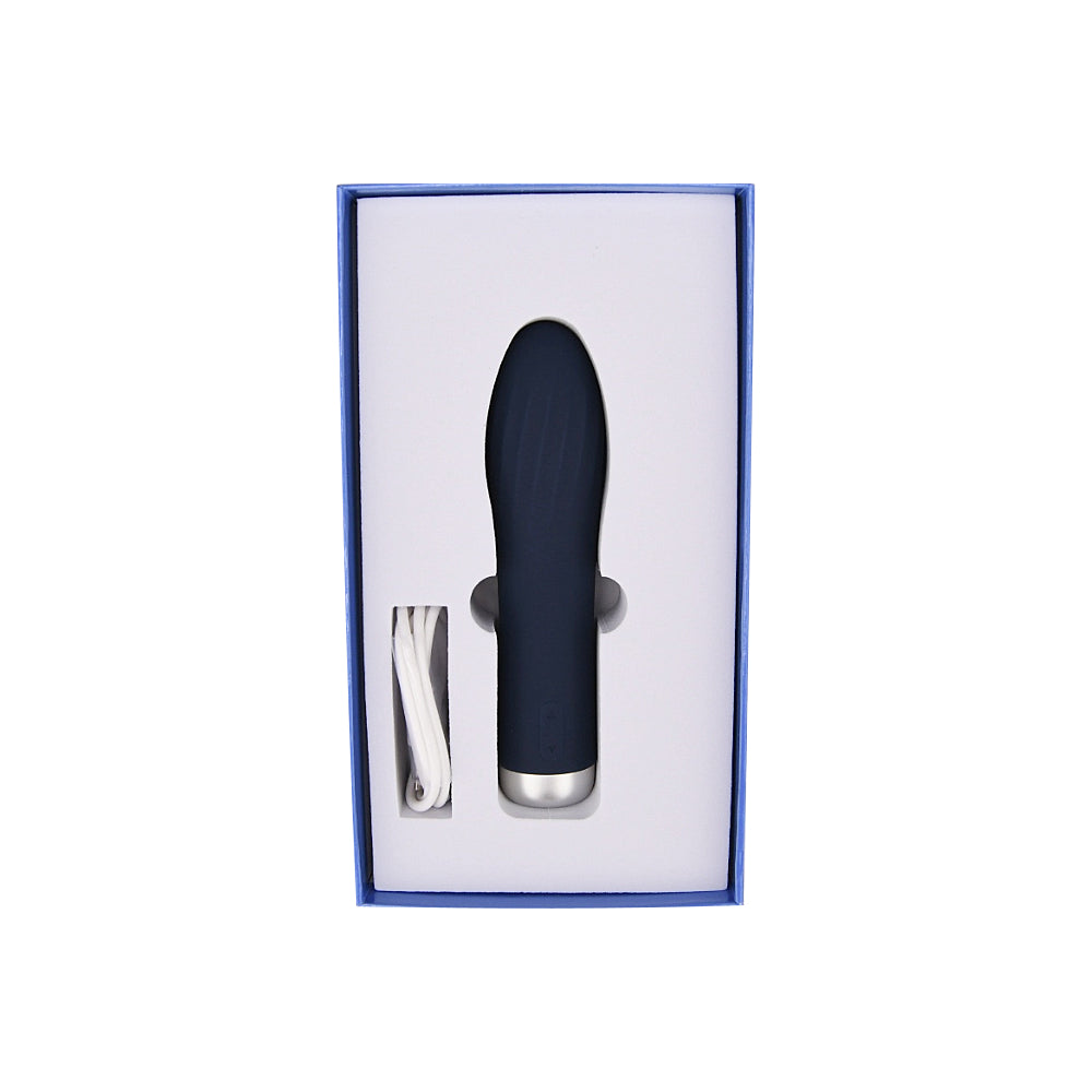 Nauti Silicone Bullet Vibrator – Waterproof USB Rechargeable Silicone 5.5 Inch Total Length 4.1 Inch Circumference > Vibrators > Mini Vibrators