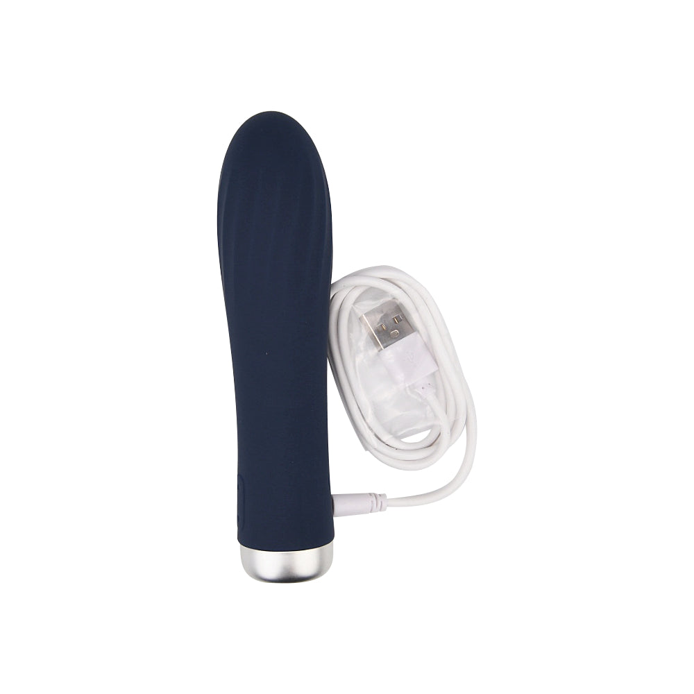Nauti Silicone Bullet Vibrator – Waterproof USB Rechargeable Silicone 5.5 Inch Total Length 4.1 Inch Circumference > Vibrators > Mini Vibrators