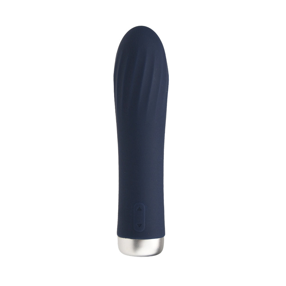 Nauti Silicone Bullet Vibrator – Waterproof USB Rechargeable Silicone 5.5 Inch Total Length 4.1 Inch Circumference Default Title > Vibrators > Mini Vibrators