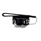 BOUND Leather Collar (Black) – Adjustable Leather Collar > Bondage Gear > Collars & Leashes