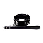 BOUND Leather Collar (Black) – Adjustable Leather Collar > Bondage Gear > Collars & Leashes