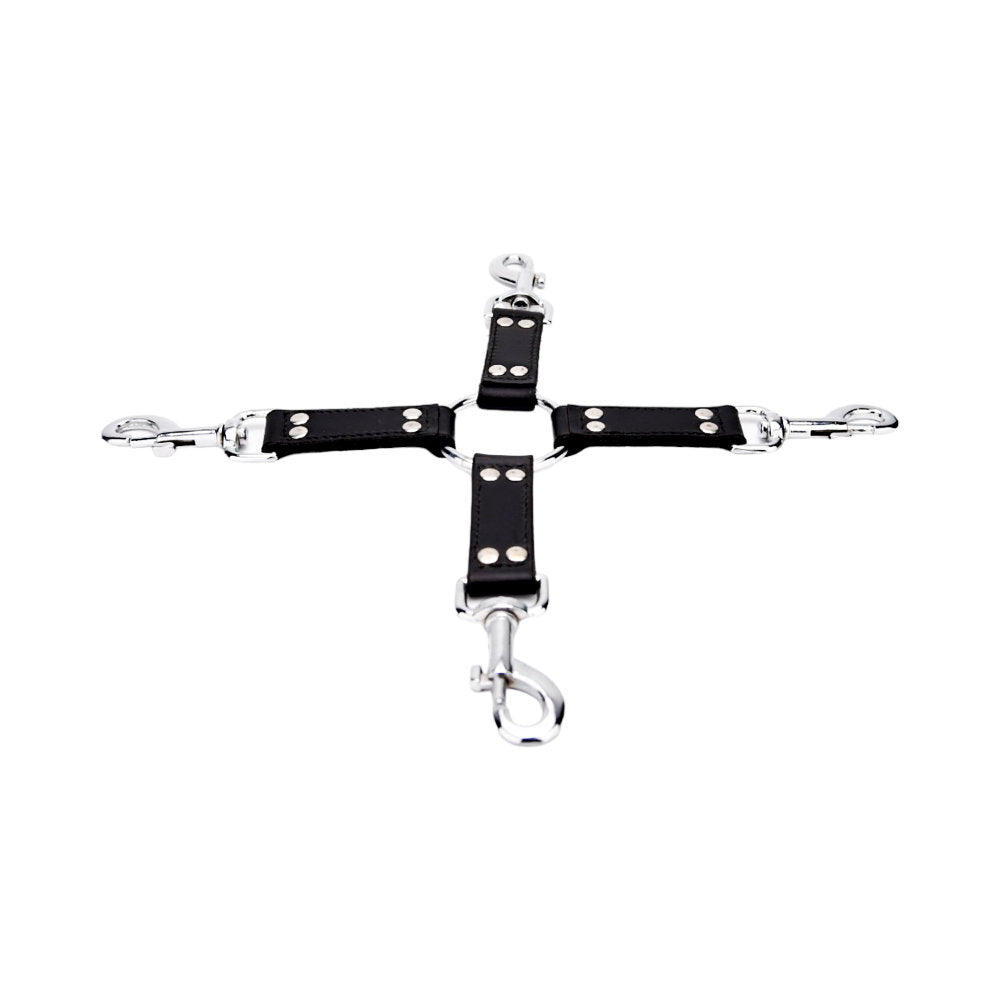 BOUND Leather 4 Way Hog Tie – High Quality Leather Bondage Restraint Default Title > Bondage Gear > Restraints Main image