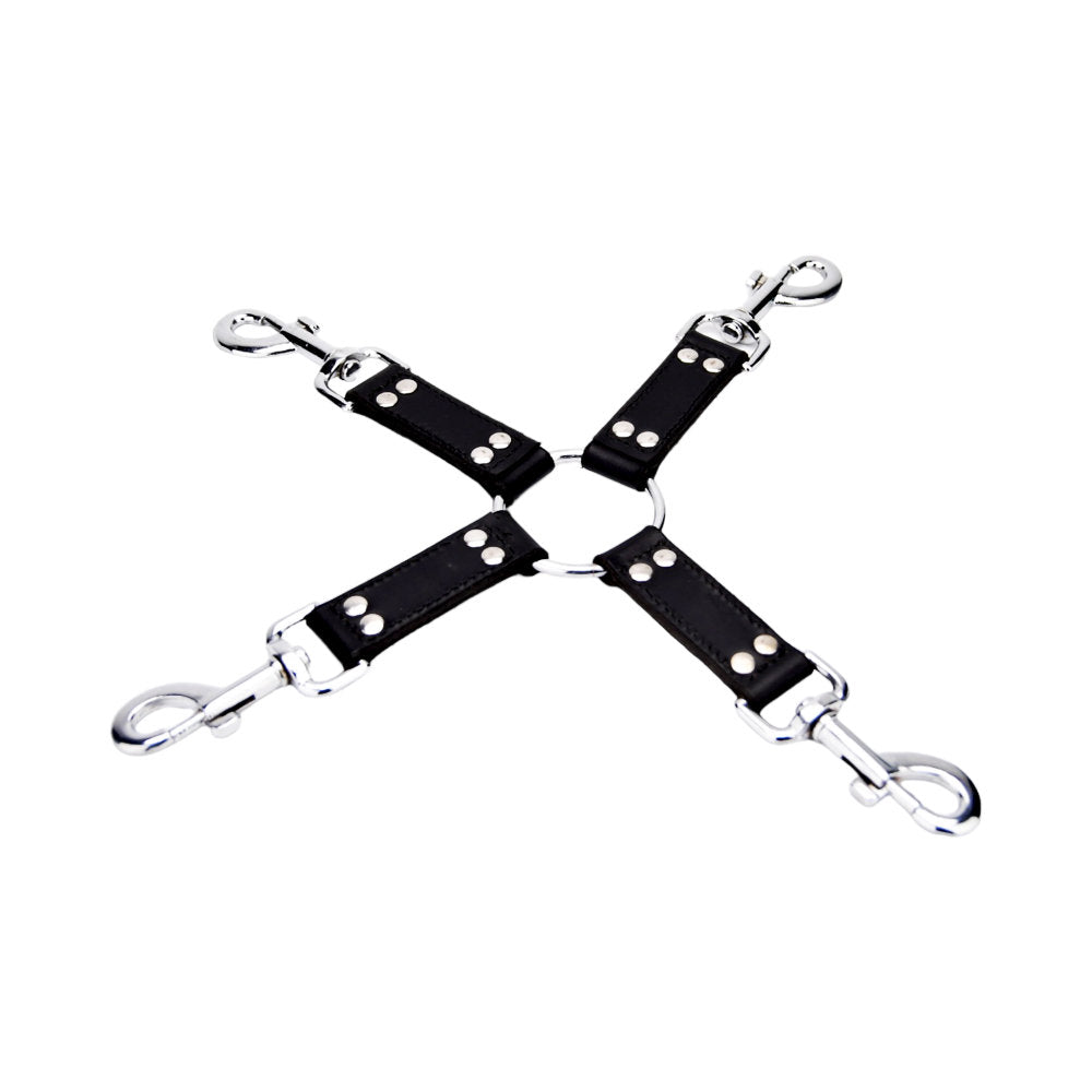 BOUND Leather 4 Way Hog Tie – High Quality Leather Bondage Restraint Restraints