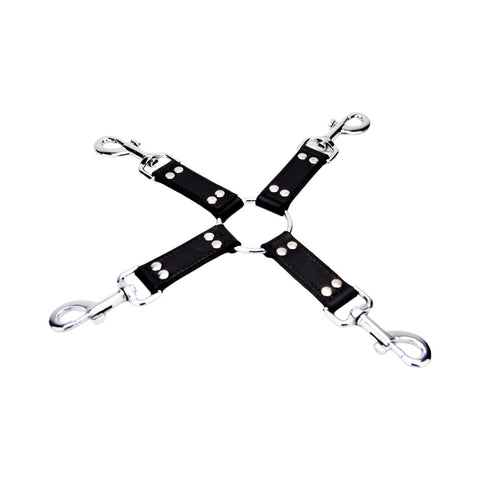 BOUND Leather 4 Way Hog Tie – High Quality Leather Bondage Restraint Restraints