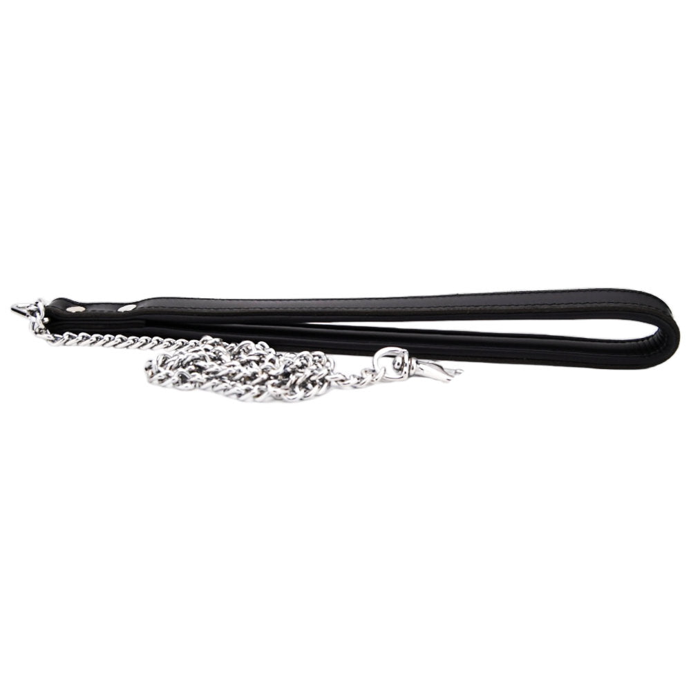 BOUND Leather Leash (109cm) – Durable Nubuck Leather Bondage Leash Secondary image