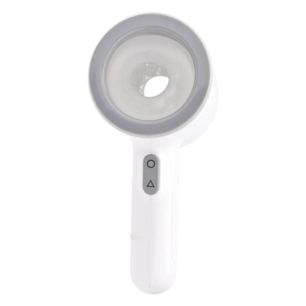 REV Thrusting and Vibrating Male Masturbator – USB Rechargeable, 8 Inch Length Male Masturbator Strokers - Vibrating