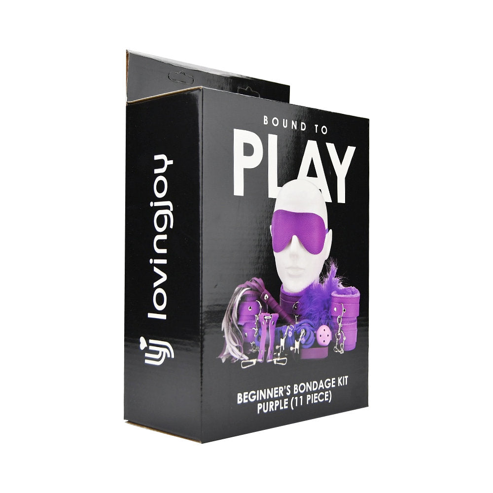 Bound to Play Bondage Kit (Purple) – 11 Piece Bondage Accessory Set > Bondage Gear > Bondage Kits