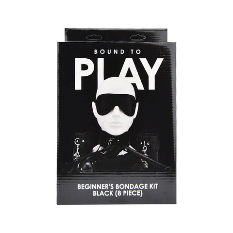 Bound to Play Beginner's Bondage Kit (Black) – 8 Piece Bondage Set > Bondage Gear > Bondage Kits