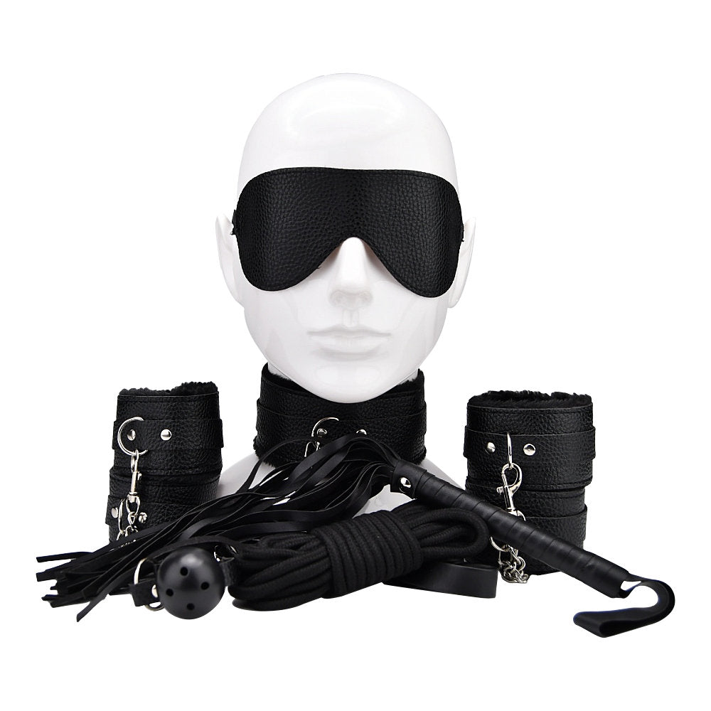 Bound to Play Beginner's Bondage Kit (Black) – 8 Piece Bondage Set Default Title > Bondage Gear > Bondage Kits
