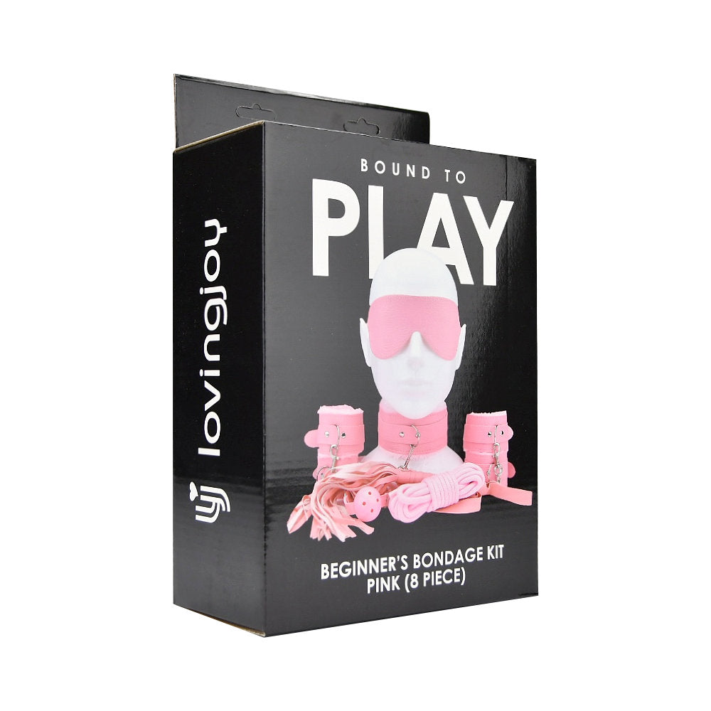 Bound To Play Beginner's Bondage Kit (Pink) – 8-Piece PVC Bondage Set > Bondage Gear > Bondage Kits