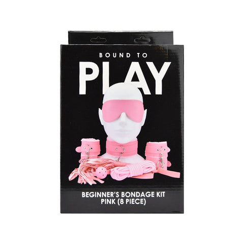 Bound To Play Beginner's Bondage Kit (Pink) – 8-Piece PVC Bondage Set > Bondage Gear > Bondage Kits