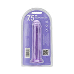 Loving Joy 7.5 Inch Suction Cup Dildo (Purple) – Realistic 7.75 Inch Length 1.5 Inch Diameter Dildo > Dildos > Realistic Dildos