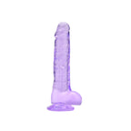 Loving Joy 8.5 Inch Purple Dildo with Balls – Realistic Suction Cup Dildo 8.5 Inch Length 1.5 Inch Diameter > Dildos > Realistic Dildos