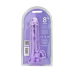 Loving Joy 8.5 Inch Purple Dildo with Balls – Realistic Suction Cup Dildo 8.5 Inch Length 1.5 Inch Diameter > Dildos > Realistic Dildos