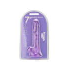 Loving Joy 7.5 Inch Dildo with Balls (Purple) – Realistic Suction Cup Dildo 7.5 Inch Length 1.4 Inch Diameter > Dildos > Realistic Dildos