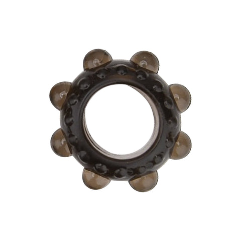 Loving Joy Textured Cock Ring Set – Stretch TPE Cock Rings Pack of 6 COCK RINGS