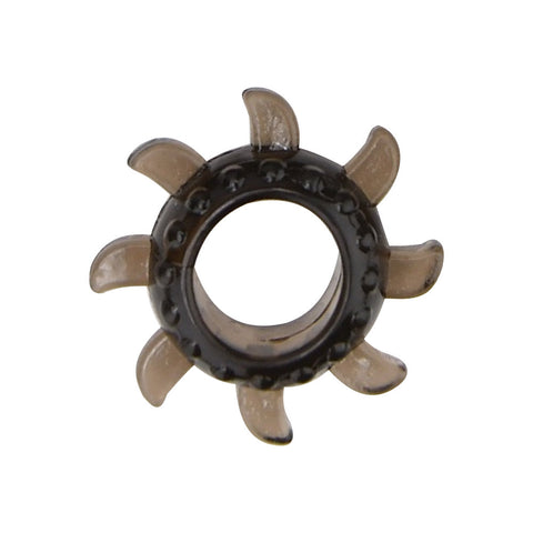 Loving Joy Textured Cock Ring Set – Stretch TPE Cock Rings Pack of 6 COCK RINGS