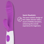 Jessica Rabbit Semi-Realistic Rabbit Vibrator – Slimline Design Silicone Rabbit Vibrator 7.5 Inches Length > Vibrators > Ladies > Rabbit