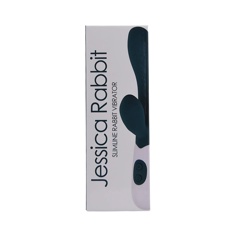Jessica Rabbit Slimline 7.5 Inch Silicone Rabbit Vibrator with 10 Functions > Vibrators > Ladies > Rabbit