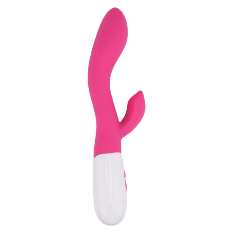 Jessica Rabbit G-Spot Rabbit Vibrator – Slimline 10-Function Silicone Rabbit Vibrator 7.75 Inches Insertable Length VIBRATORS-RABBIT