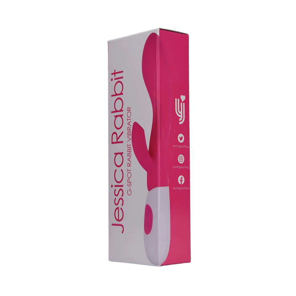 Jessica Rabbit G-Spot Rabbit Vibrator – 7.75 Inch Silicone Vibrator > Vibrators > Ladies > Rabbit