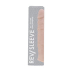 Rev-Sleeves 8.5 Inch Realistic Silicone Penis Extension Sleeve – Stretchy Fit Silicone Penis Extension Sleeve > Sex Toys For Men > Penis Sleeves