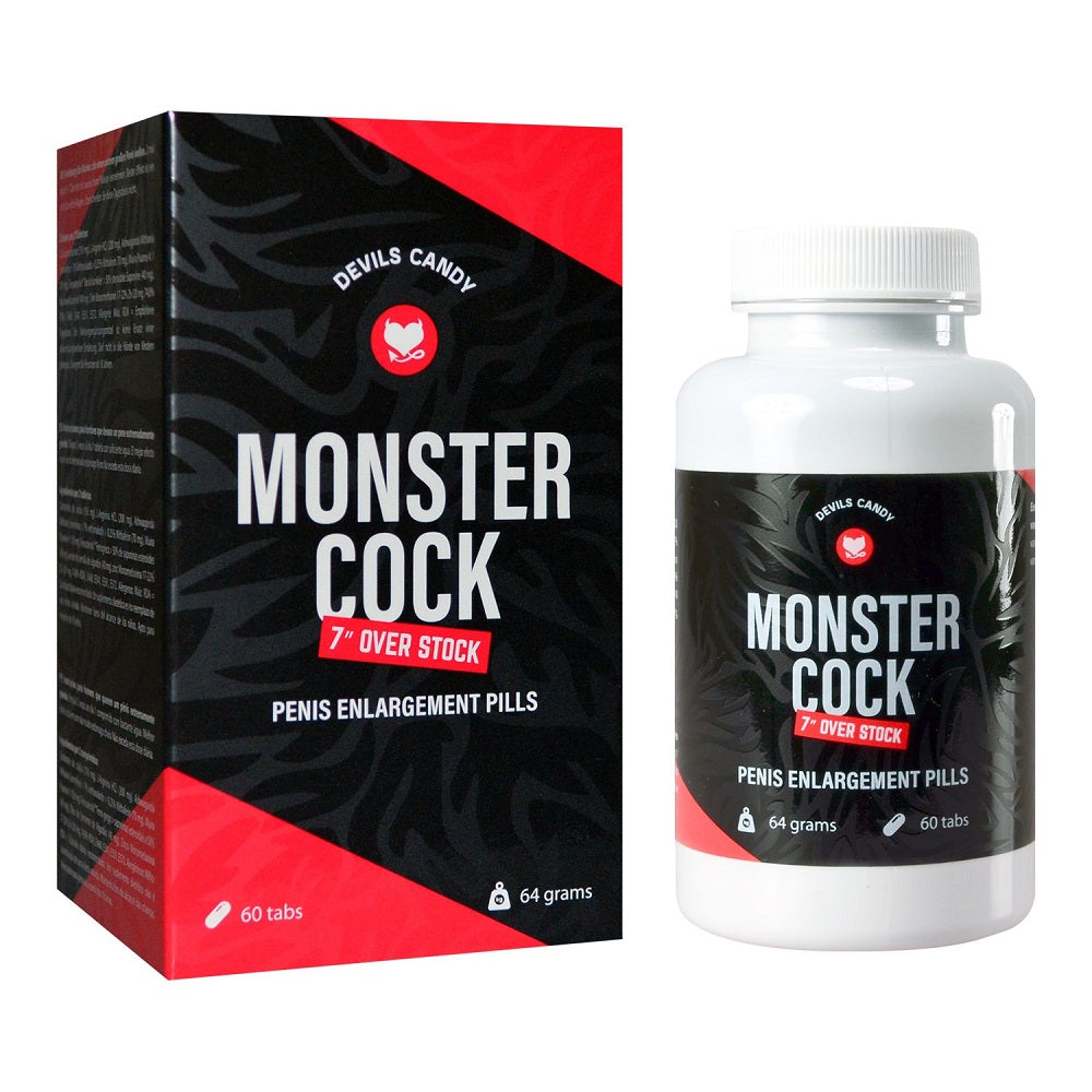 Devils Candy Monster Cock (60 Pack) – Penis Enlargement Pills ENHANCERS