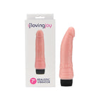 Loving Joy 7.25 Inch Realistic Vibrator (Vanilla) – Waterproof Multi-Speed 7 Inch Vibrator > Vibrators > Standard Vibrators