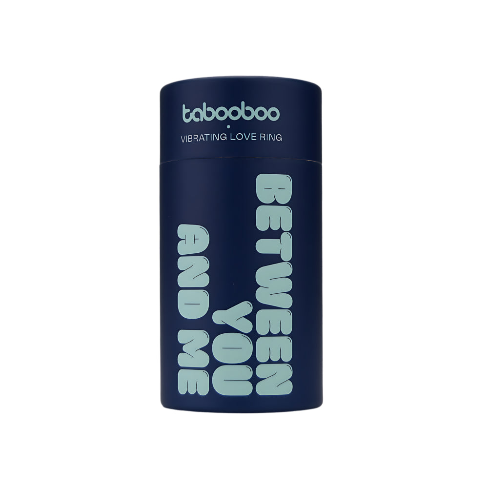 Tabooboo Between You and Me (Waterproof) Vibrating Love Ring with Textured Clitoral Stimulator > Sex Toys > Couples Toys