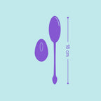 Tabooboo Take Me Back To Bed (Purple) – Waterproof Remote-Controlled Vibrating Love Egg > Sex Toys For Ladies > Vibrating Eggs